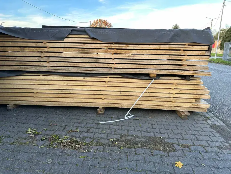 deski i kantówki rafters